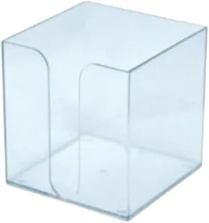 FIS FSMM185CL Memo Holder, 10.5 cm x 10.5 cm x 10 cm Size, Clear