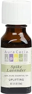 Aura Cacia LAVENDER SPIKE ESSENTIAL OIL 15ML: 91289