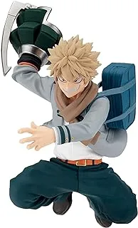 Banpresto Bandai My Hero Academia Bravegraph Volume 3 Katsuki Bakugo Figure, 16 cm Height