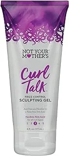 Not Your Mother's Mothers Curl Talk Sculpting Gel 6 Ounce Frizz Control (177Ml) (3 Pack)