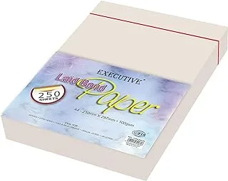 FIS FSPA250CPI 100Gsm 250 Sheets Executive Laid Bond Paper, A4 Size, Coral Pink