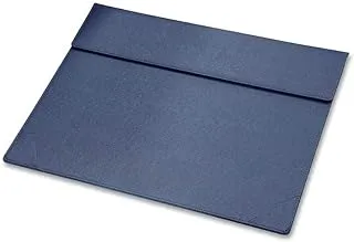 FIS Round Corner Executive Italian PU Desk Blotter، 355 mm x 505 mm Size Blue