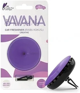 Car Fragrances-Essential Oils-Car Air Freshener with Easy-to-Use Air Vent Diffuser-Boost Your Mood & Eliminate Unpleasant Odors by Vavana Be in a Good Moo (Creative)