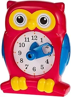 Gigo Aid Owl Teaching Clock, Multicolor