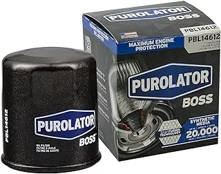 Purolator PBL14612 PurolatorBOSS أقصى حماية للمحرك تدور على فلتر الزيت ، أسود