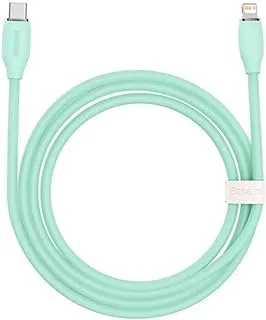 Baseus Jelly Liquid Silica Gel Fast Charging Data Cable Type-C to iP 20W 2m Green