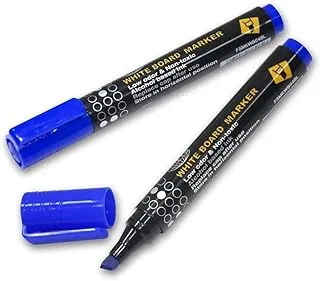 FIS Fine Permanent Markers 12-Pack, Blue