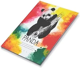 FIS Hard Cover Notebook, 96 Sheets A5 Panda Design 3 Pack Of 5 -FSNBHCA596-PAN3