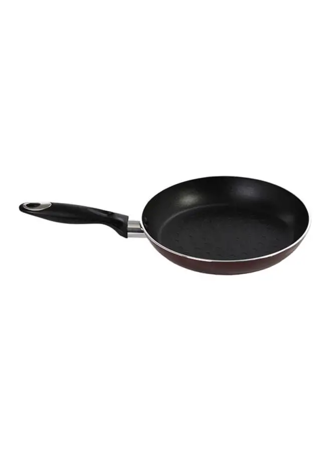 Royalford Non-Stick Fry Pan Maroon Black 18cm