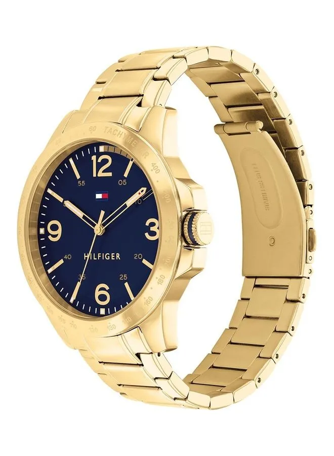 TOMMY HILFIGER Men's Stainless Steel Analog Wrist Watch