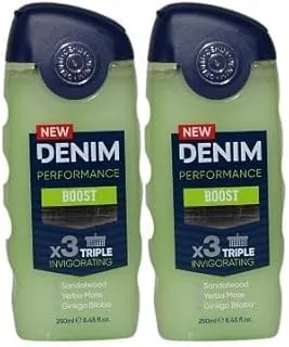 Denim Body Wash, Assorted, 250 ml, Pack of 2