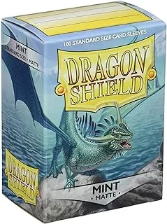 Dragon Shield Standard Matte Sleeves 100-Pieces, Mint