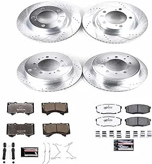 Power Stop K2813-36 Front & Rear Z36 Truck and Tow Brake Kit