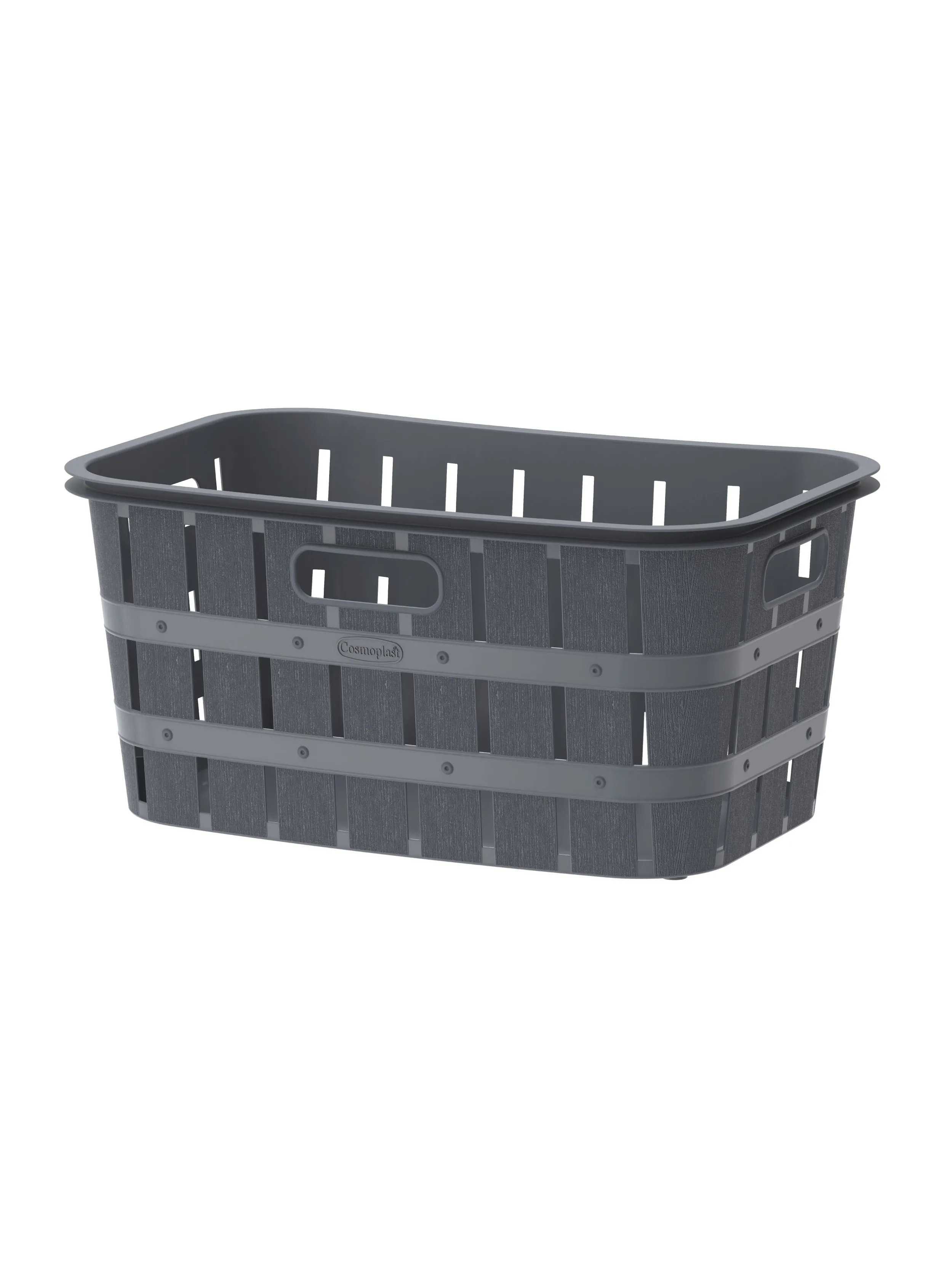 Cosmoplast 40L Cedargrain Laundry Basket