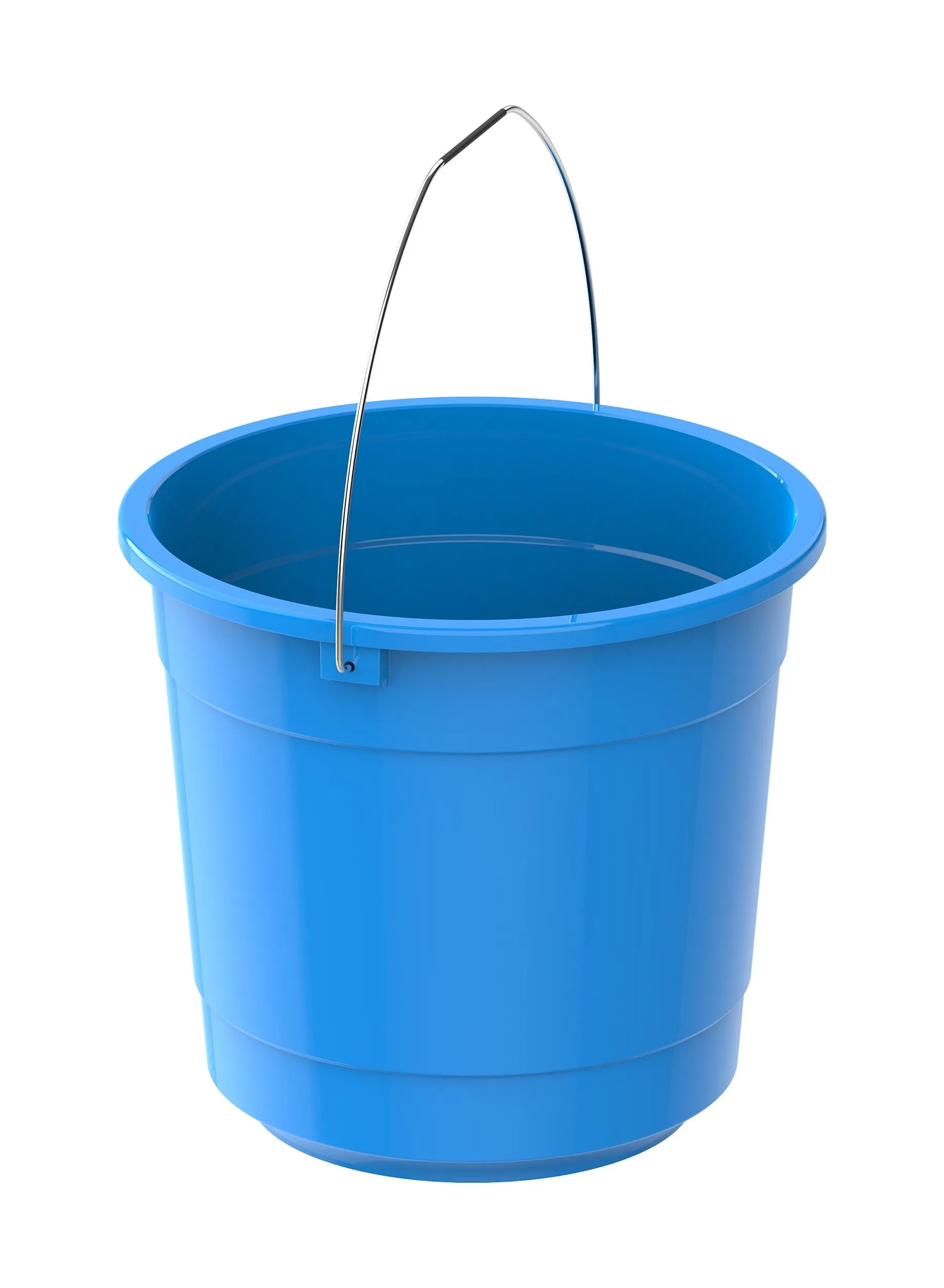 Cosmoplast EX 3L Round Plastic Bucket with Steel Handle