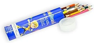 Adel ALCK-0103 Color Pencil in Aluminium Tube 24-Colors