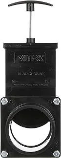 VALTERRA ABS Gate Valve for RV, Camper, and More - 3-Inch Hub x Spigot Connection