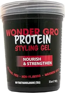 Wonder Gro Protein Hair Styling Gel, 32 fl oz