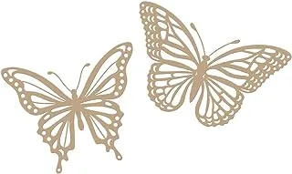 Spellbinders Hot Foil Plate-Glimmering Butterflies, Metal, Large Flower Die: 1.4 x 1.4 cm