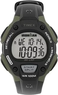 Timex Ironman Men's Classic 38mm Digital Black Resin Strap Watch TW5M44500