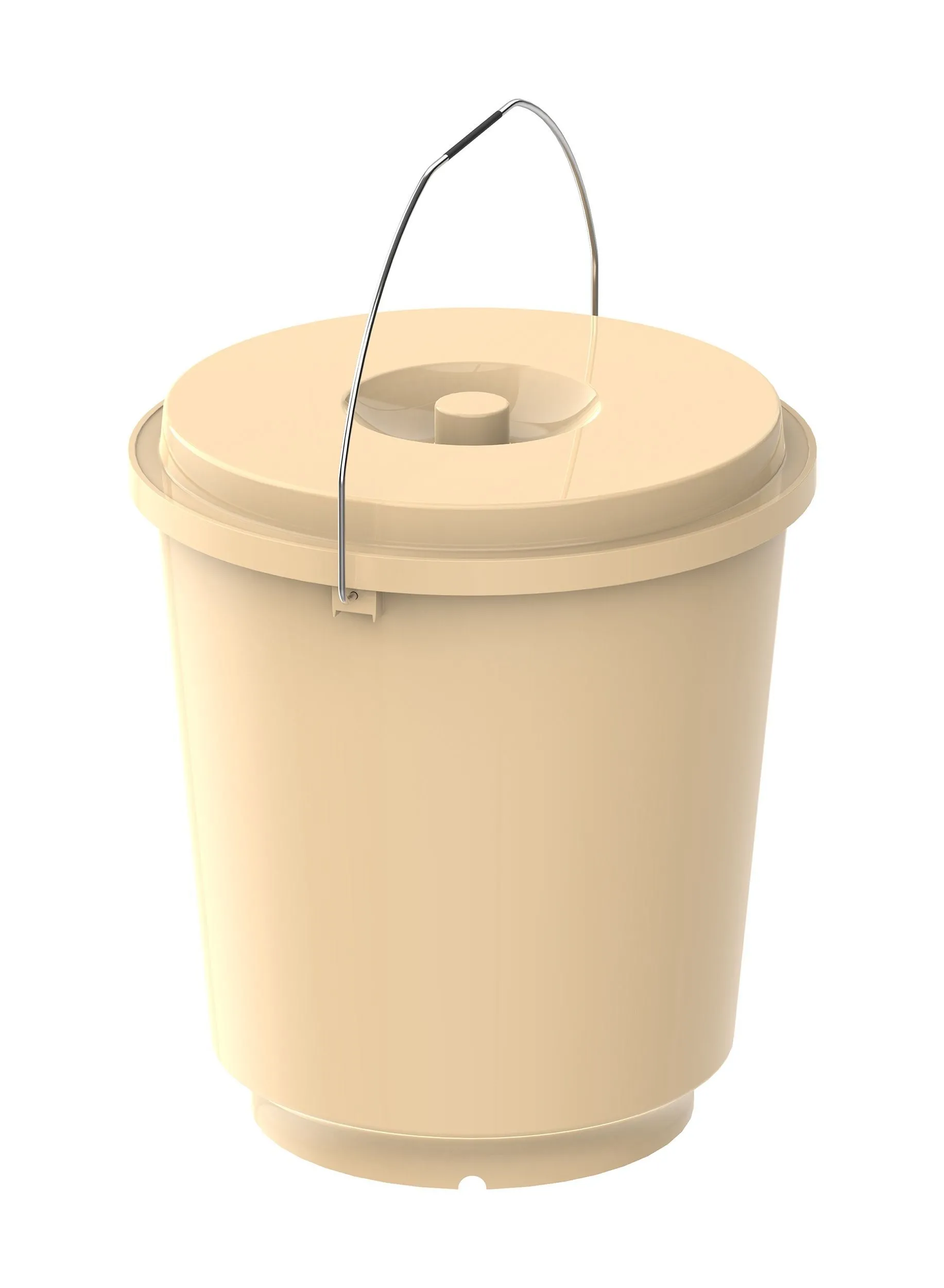 Cosmoplast EX 18L Round Plastic Bucket with Steel Handle