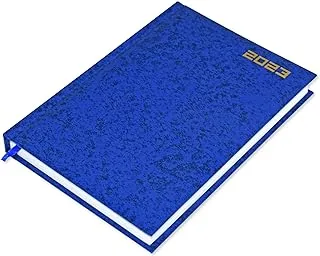 FIS 2023 Russian Diary, A5 Vinyl, 1 Side Padded, Blue -FSDIRU0123BL