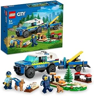 LEGO® City Mobile Police Dog Training 60369 Building Blocks Police Toys Set (197 Pieces)