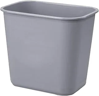 FIS FSWA8813GY Rectangle Waste Basket, 29.5 cm Height, Grey