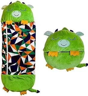 COOLBABY Kids Cartoon Lazy Warm Sleeping Bag, Foldable Cartoon Animal Sleeping Bag, Suitable for Children Playing and Camping