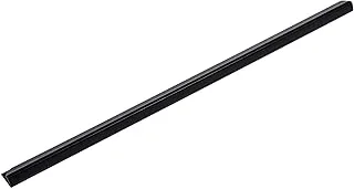 100-Piece FIS Plastic Sliding Bar Black 6mm, 60-Sheets Capacity - FSPG06-BK