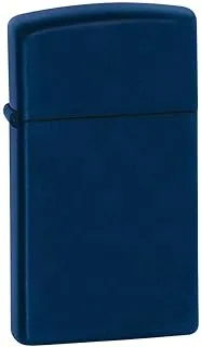 Zippo 1639 Slim Navy Blue Matte Windproof Lighter