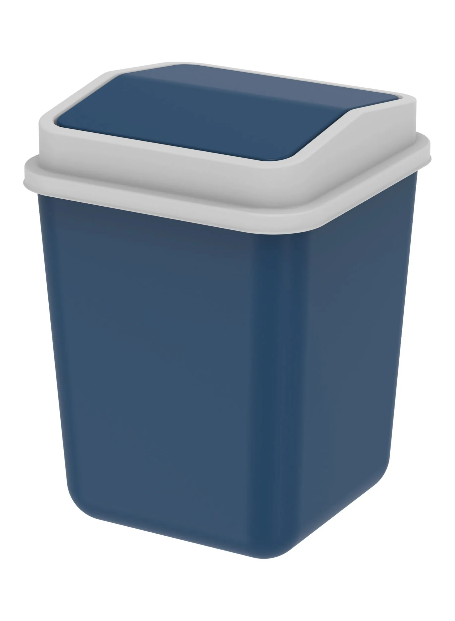 Cosmoplast 15L Swivel Waste Bin with Swing Lid