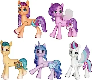 My Little Pony: Make Your Mark Toy Meet the Mane 5 Collection Set with 5 Pony Figures, Gift for Kids Ages 3 and Up