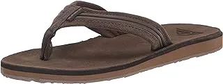 Quiksilver Carver Leather Flip Flop Sandal mens Carver Leather Flip Flop Sandal