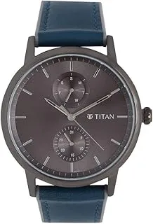 Titan Athleisure Analog Grey Dial Men's Watch-NN90118QP02, Grey, Free Size, strap