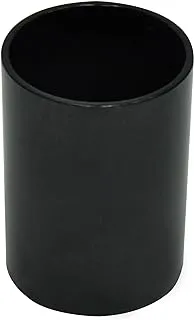 FIS FSPH165BK Round Shape Pen Holder, Black