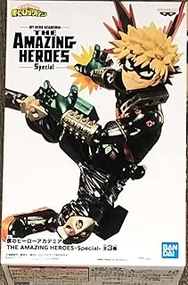 Banpresto Bandai My Hero Academia The Amazing Heroes Special Katsuki Bakugo Q Posket Figure, 12 cm Height