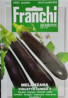 Franchi Sementi Aubergine Violetta Lunga 2 Seeds