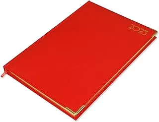 FIS A4 Golden Diary 2023 (English) Red - FSDI44EG23RE