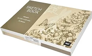 FIS Light White Sketch Book A3, Top-Side Binding, 20-Sheets, 100GSM 12-Piece - LISKB20A31504