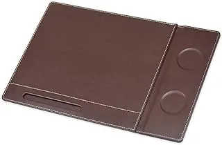 FIS FSDEFLAPPUDBR Desk Blotter with Flap