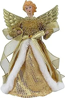 Tree Top Angel Decoration Gold 23cm