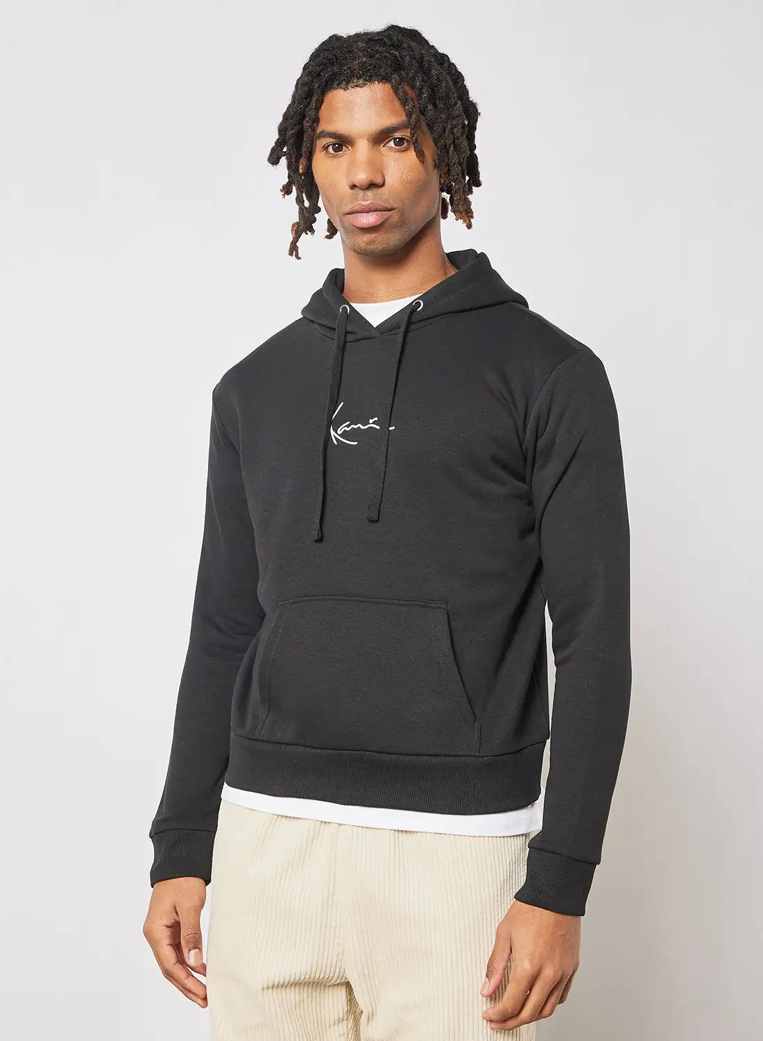 Karl Kani Signature Logo Hoodie Black