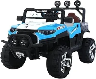 Megastar 12V Rechargeable Mirage Ride on SUV Jeep for Kids, Blue