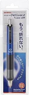 Delguard Zebra Type-GR mechanical pencil 0.5mm Lead Size blue.