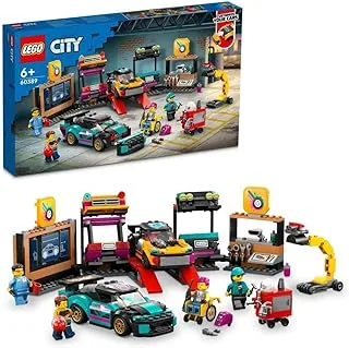 LEGO City Custom Car Garage 60389 Building Blocks Toy Car Set; Toys for Boys, Girls, and Kids (507 Pieces)