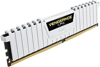 CORSAIR Vengeance LPX 32GB (2x16GB) DDR4 3200 (PC4-25600) C16 لأنظمة DDR4 - أبيض