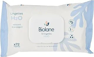 Biolane Thick H2O Baby Wipes 72'S