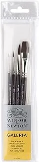 Winsor & Newton GALERIA BRUSH SH ZIP SET/4