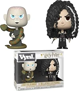 Funko VYNL: Harry Potter Bellatrix & Voldemort VYNL: 4 Inches، 2-Pack، Action Figure - 32780